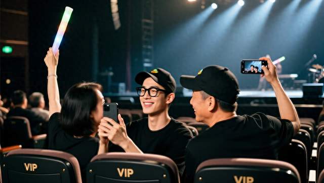 肖战一家三口演唱会同框刷屏：最好的孝顺，是陪父母重温年少热爱