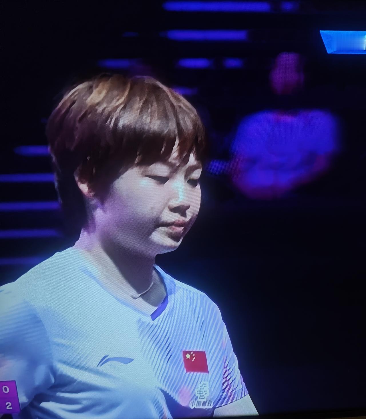 小曼姐连得10分，零封巴特拉
    横滨冠军赛，蒯曼对阵巴特拉，蒯曼第一局进入