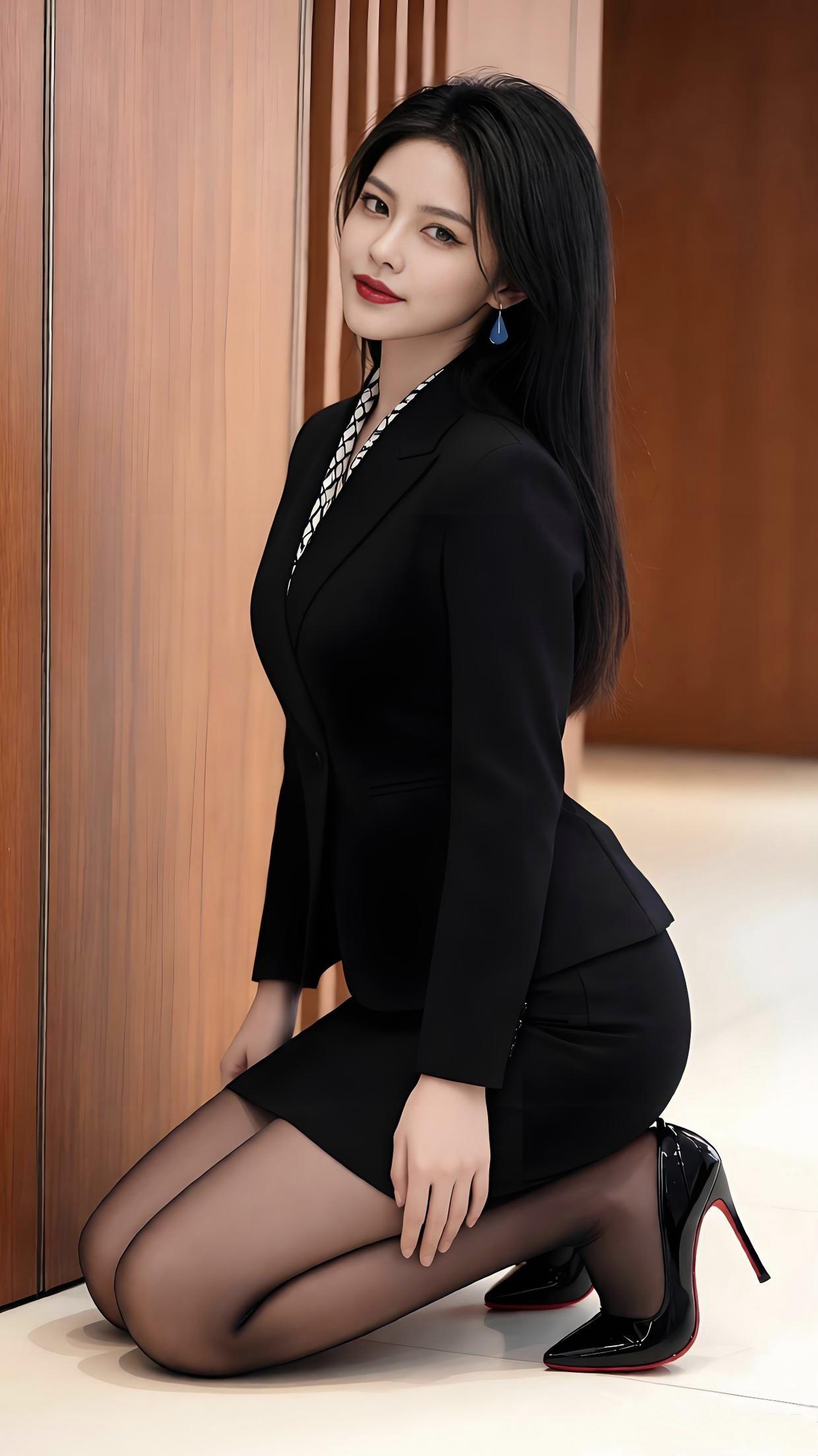 职场女性该怎么穿更好看? 职场女性怎么穿更美? 职场女性丝袜高跟穿搭风格分享 丝