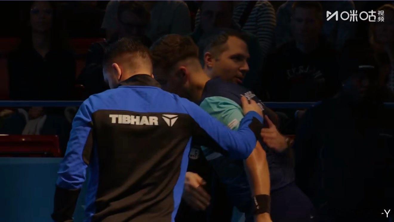 2026欧洲16强男子单打8-4达科3-0普卡尔（11-4 11-7 11-8）