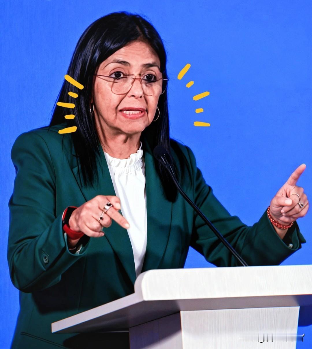 12月11日消息，
委内瑞拉副总统德尔西·罗德里格斯发表声明，指责美国扣押油轮“