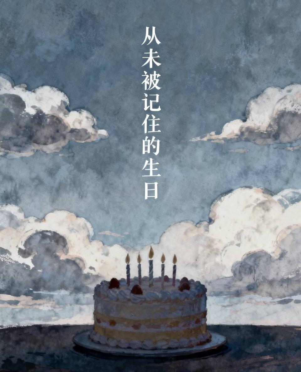 从来没人给我过过生日。从小到老都没有。

父母没有，婚后丈夫没有，孩子更没有。根