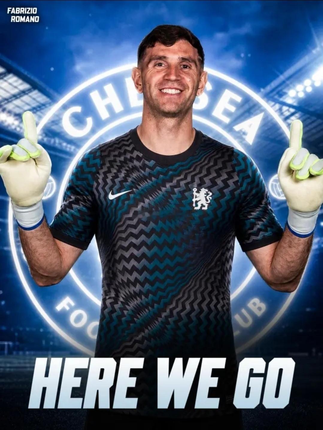 两届雅辛奖得主转战斯坦福桥！大马丁告别维拉，加盟切尔西Here We Go！罗马