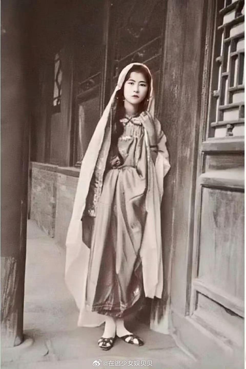 20岁的林徽因1924年在北京真实样貌，不要被电视剧中演员的外貌骗了。当年她像仙