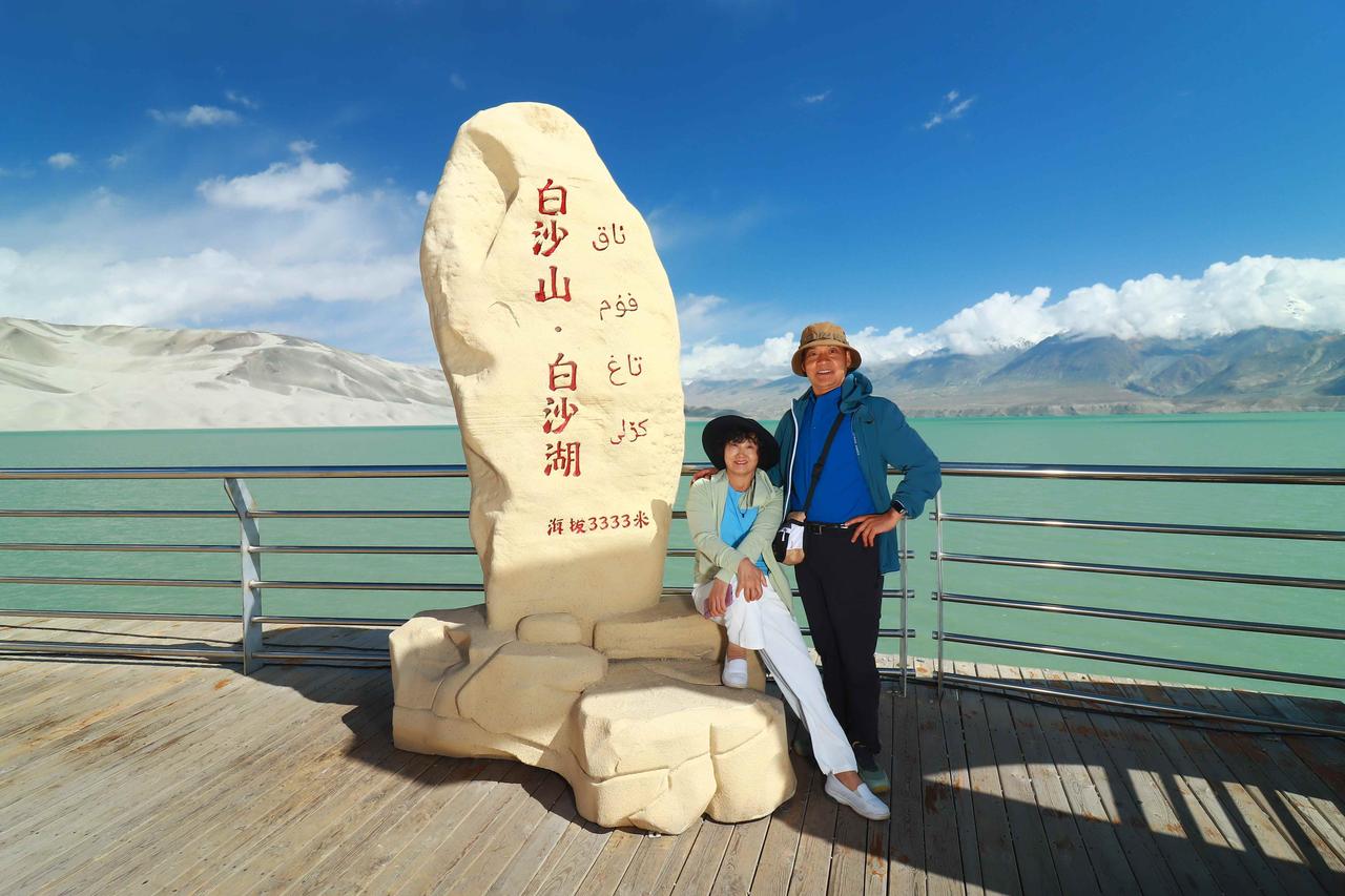 📍全称：白沙山-白沙湖景区（阿克陶布伦口乡），G314中巴友谊公路上，喀什→塔