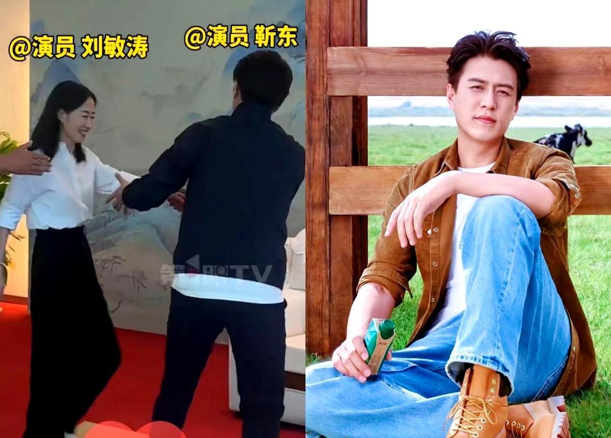 他不抢话筒，话筒却总往他手里塞。
《温暖的味道》路演，他把话筒递给群演；文荣奖红