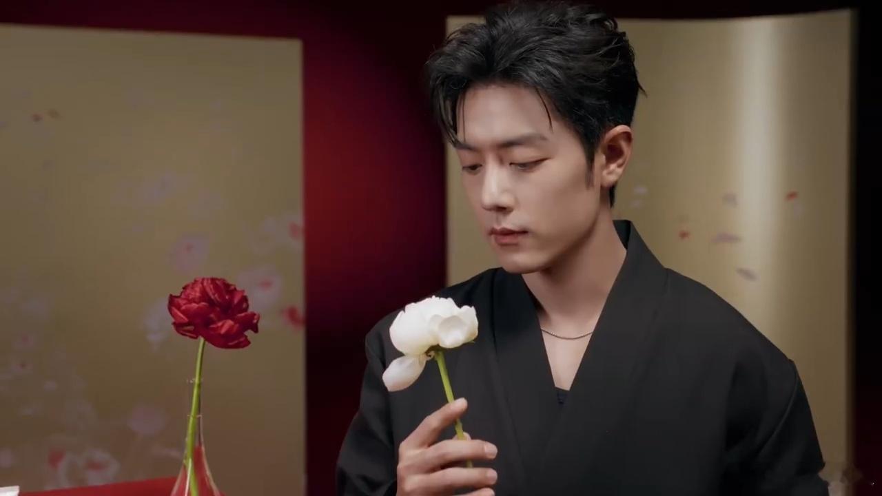 肖战于明媚春光中看看 