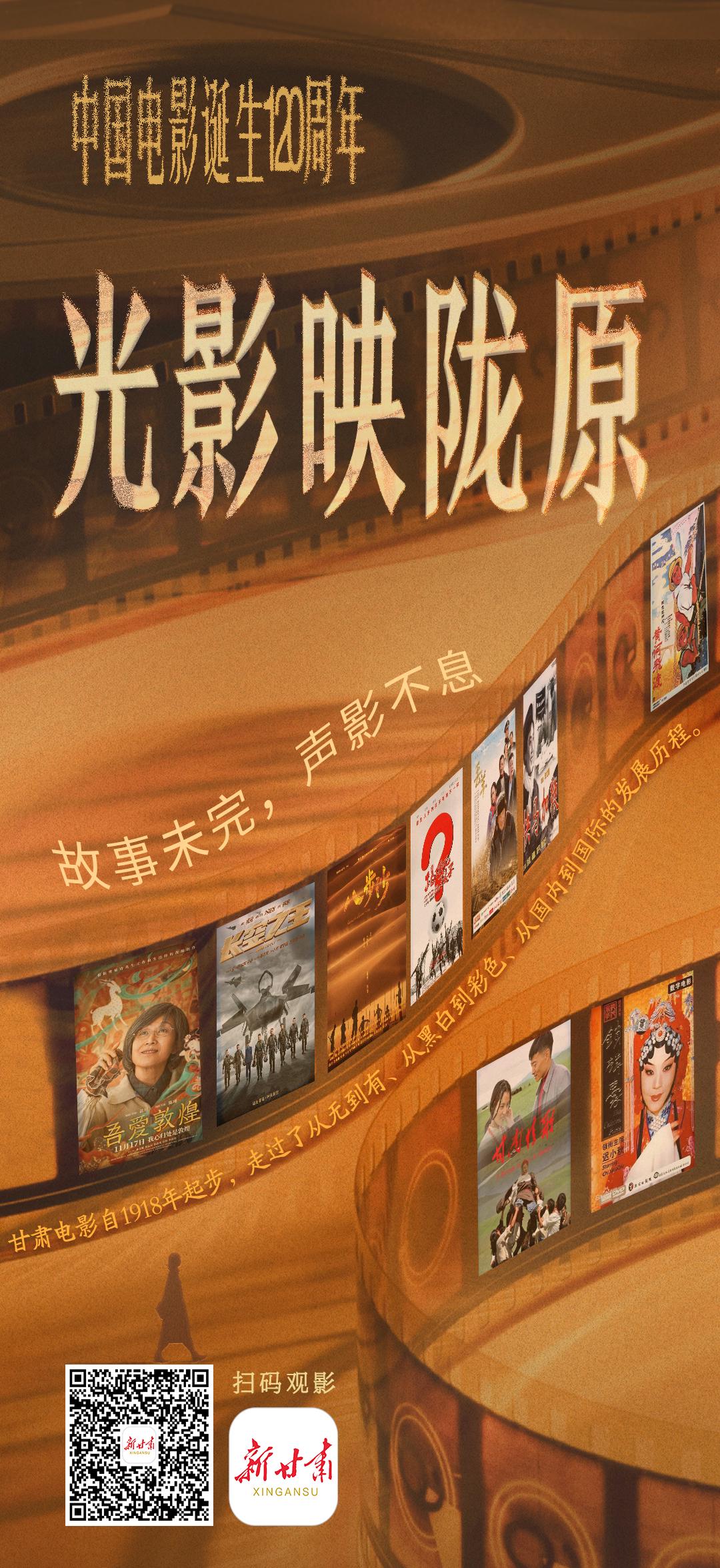 [微海报]光影映陇原——故事未完，声影不息