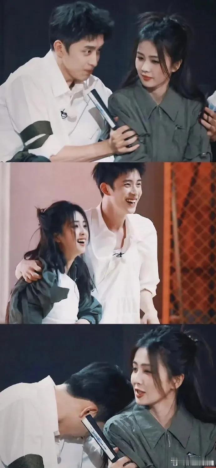 白鹿与敖瑞鹏被誉为荧幕宿命天选CP。两人合作《白月梵星》，默契十足。白鹿演技精湛