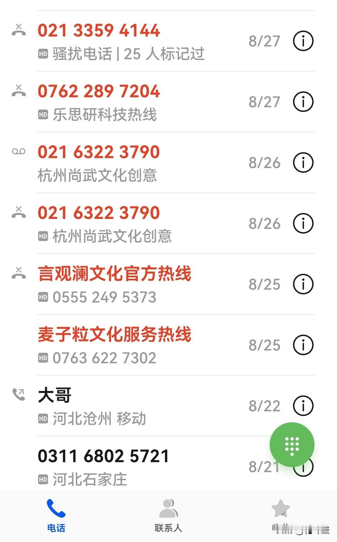 现在最不缺的估计就是骗子吧？每天接到的诈骗电话比普通电话多很多，现在不只是号码，