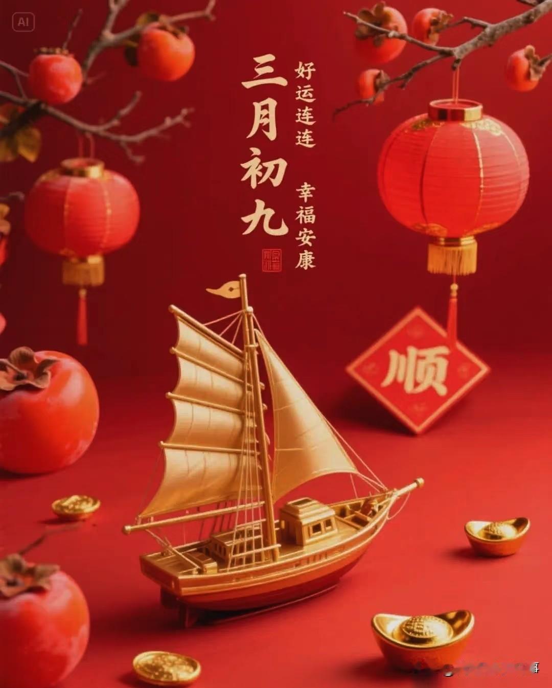 时间过得真快，一转眼就到了农历三月初九。

在咱们老一辈人眼里，农历的每一个日子