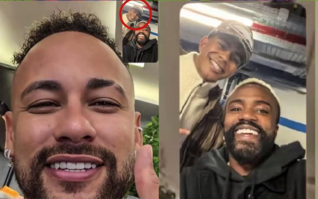 昨天欧冠比赛前，巴塞罗那小将拉明·亚马尔和自己的终极偶像内马尔通了一次电话。 这