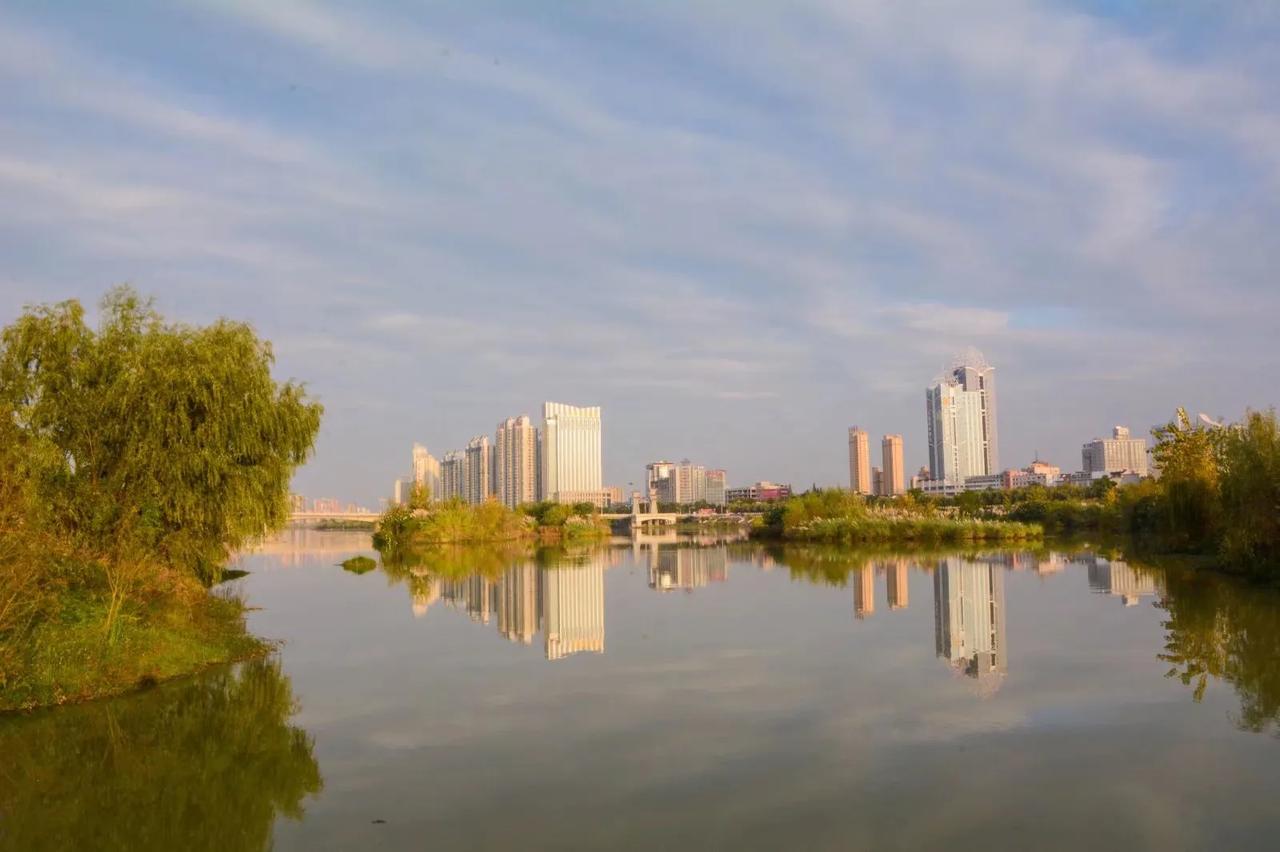 治愈风景图分享陕西汉中天汉湿地公园美景