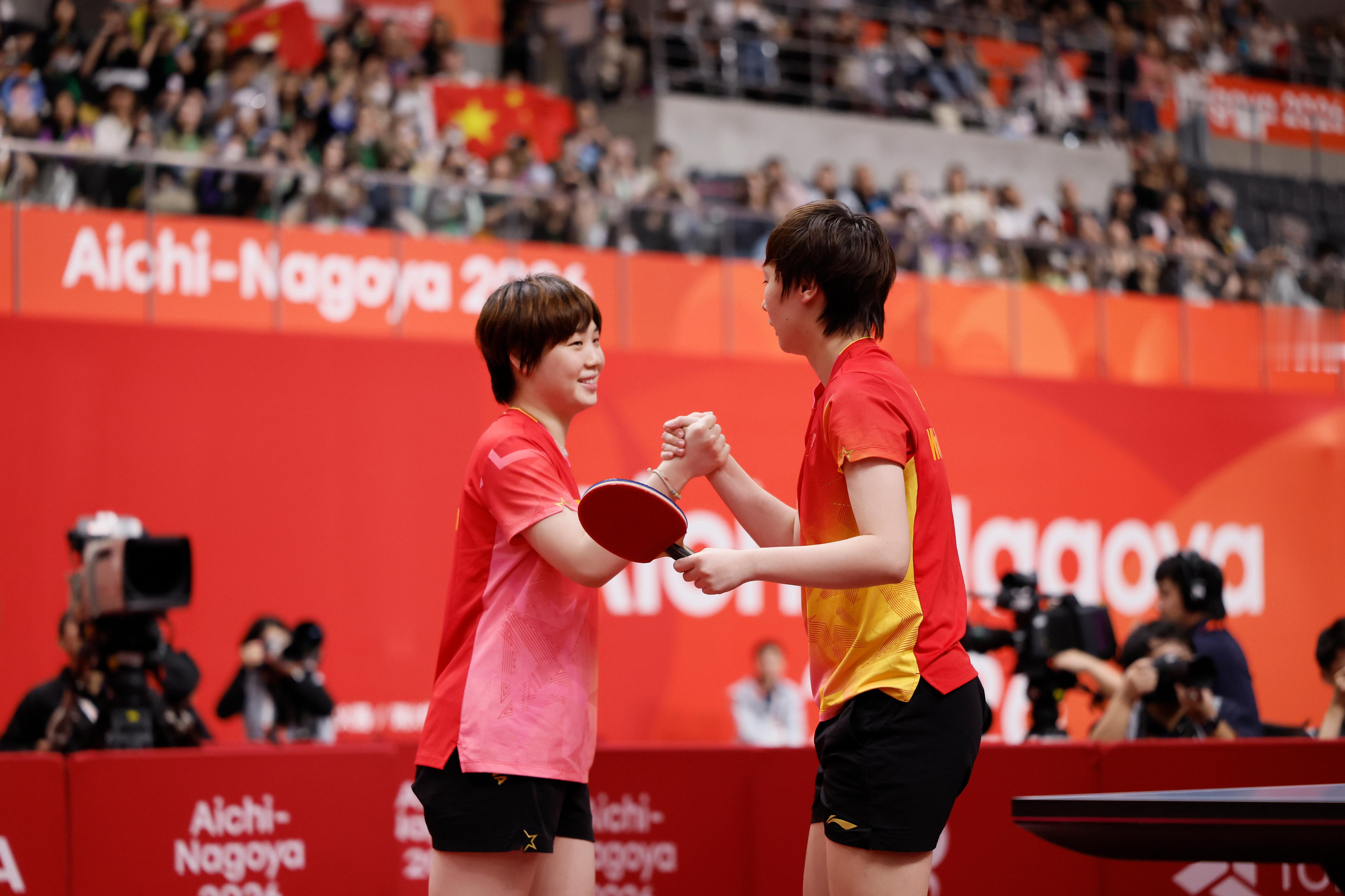 【2026爱知·名古屋亚运会】｜20260928女双决赛·图片3©️中国体育王曼