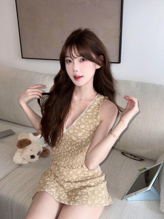 美到犯规的法式田园小香风👗
