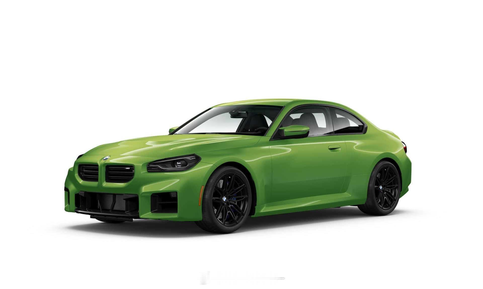 2025款BMW G87 M2新增4款定制配色Java Green爪哇绿、Twi