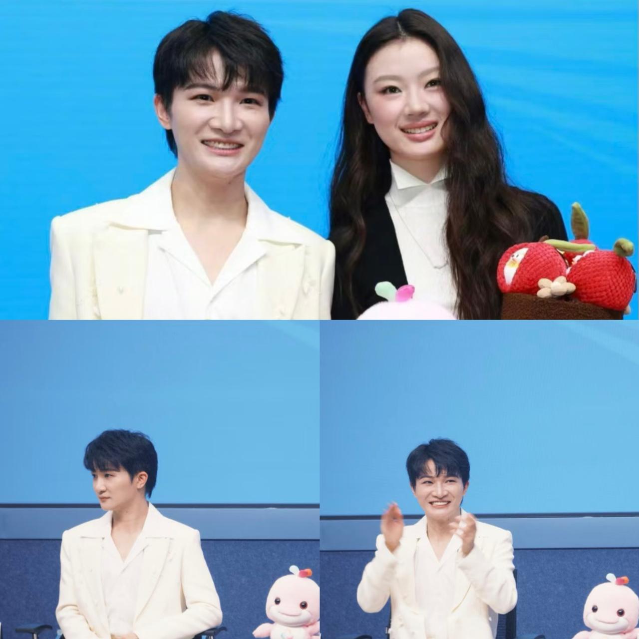 开幕式开得非常完美，给我们留下了深刻的印象，但是有一点瑕疵，就是主题曲《天海一心