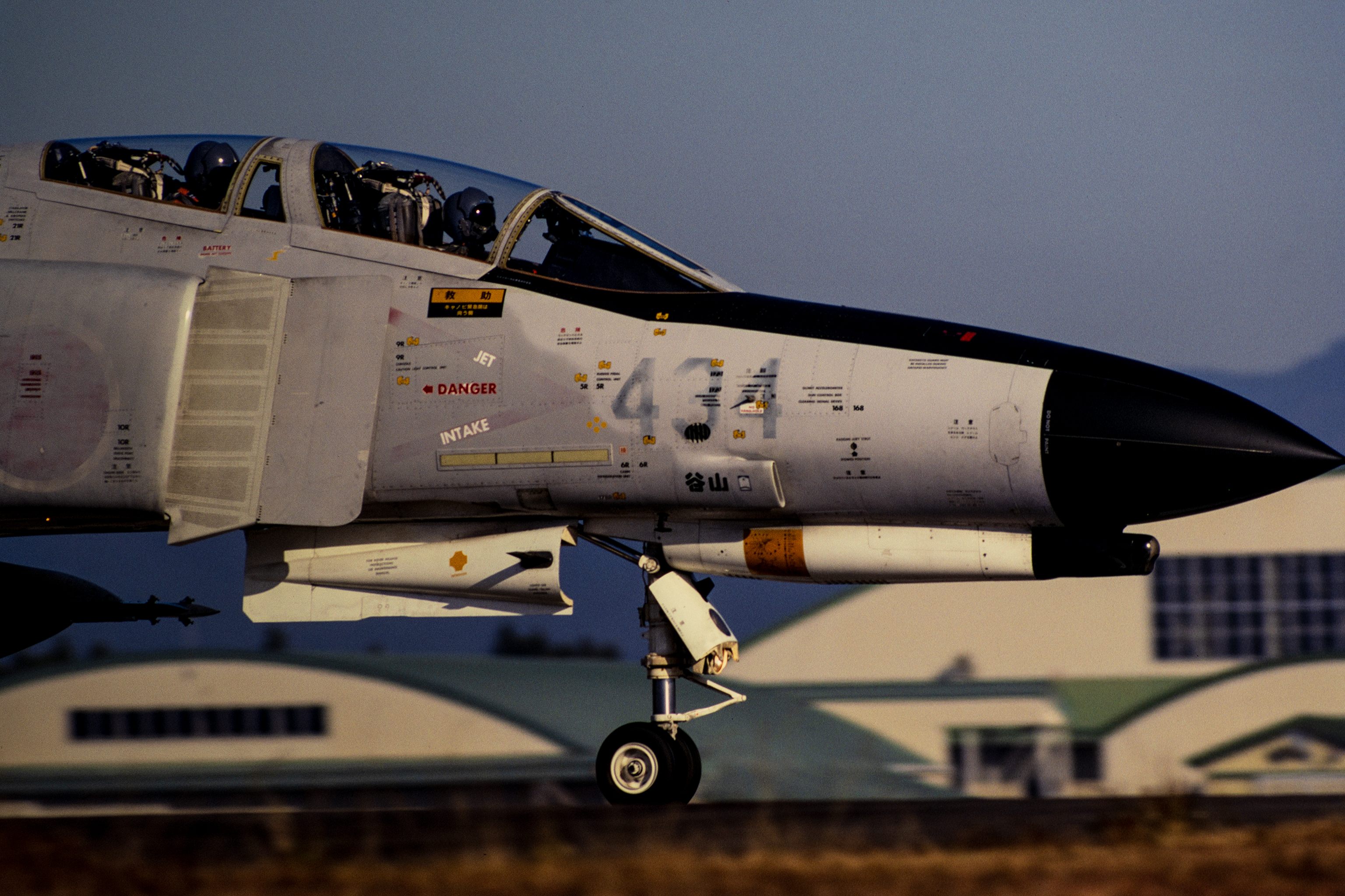 1992年。新田原基地航空祭上的空自F-4鬼怪 ​​​