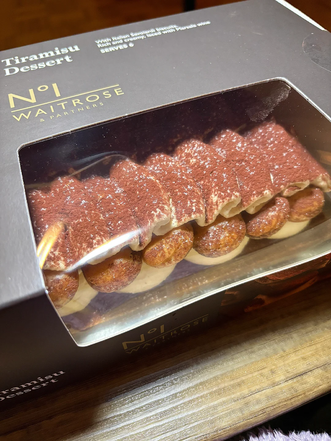 🇬🇧Waitrose天花板级的提拉米苏出现了‼️