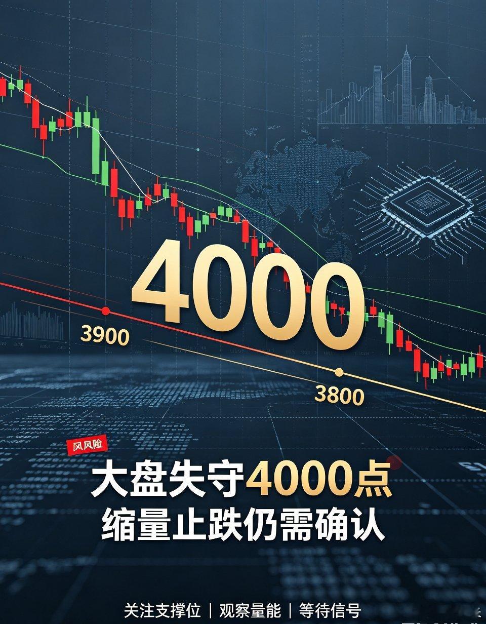 微博收评｜沪指失守4000点，全市场近4800只个股下挫盘面核心数据7月7日A股