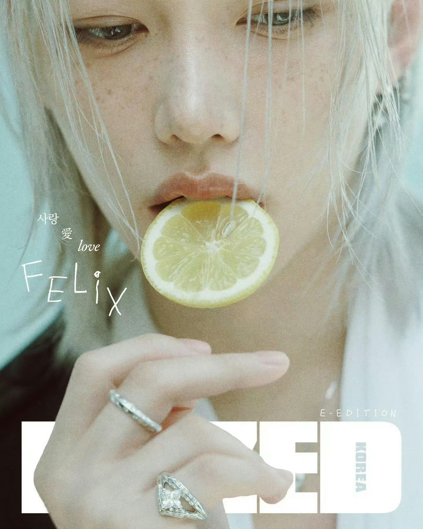 felix李龙馥  x  DAZED Korea April 2026，韩版四月