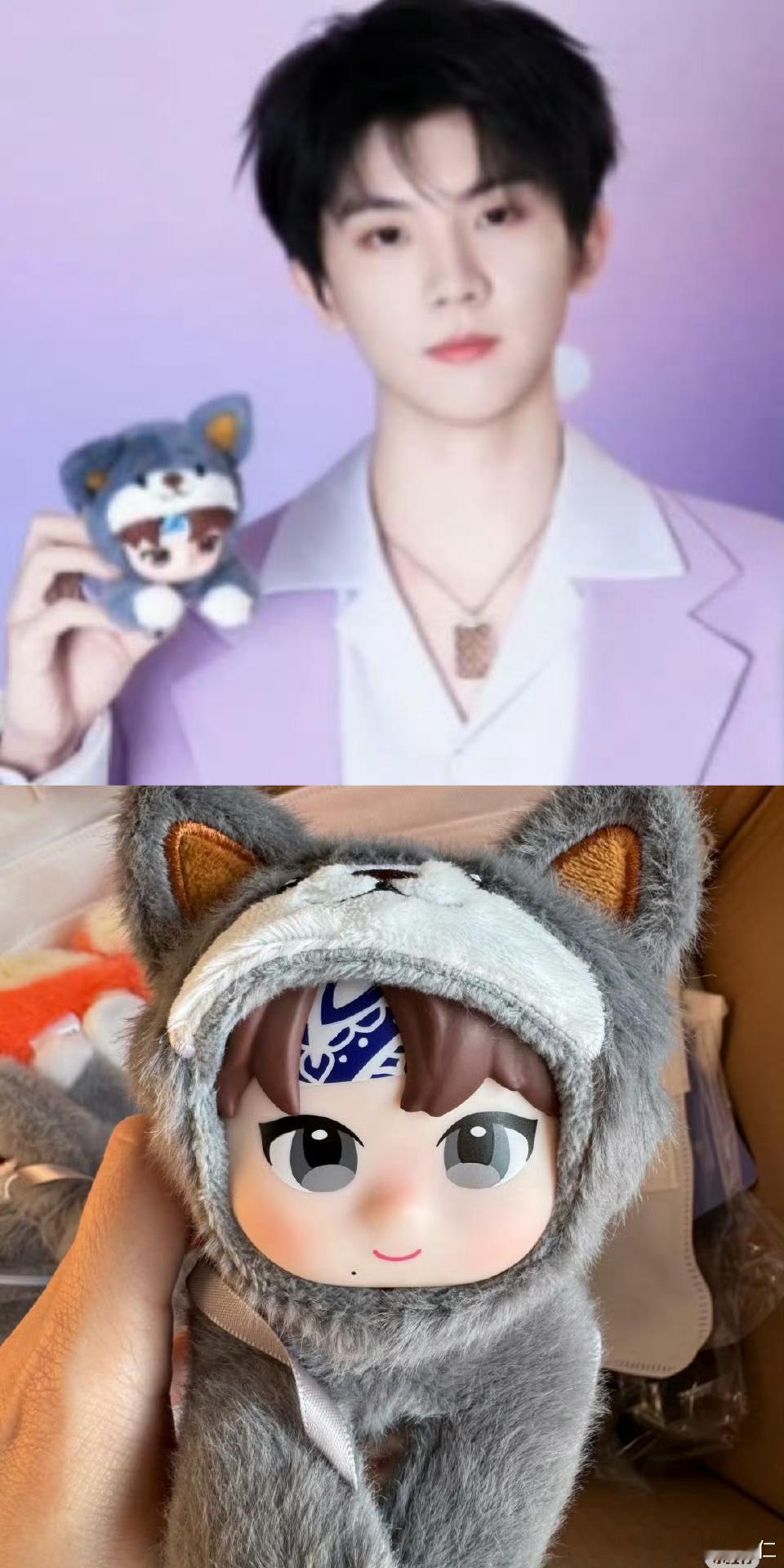 时代少年团拿到自己形象的这些潮玩拍宣传照的时候到底是啥心理活动 