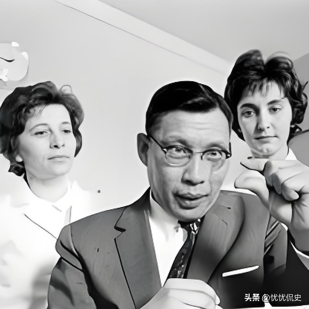 1950年春，北大一位教授悄悄把家里米缸加满了米，装出一副还要回来的样子。然后留