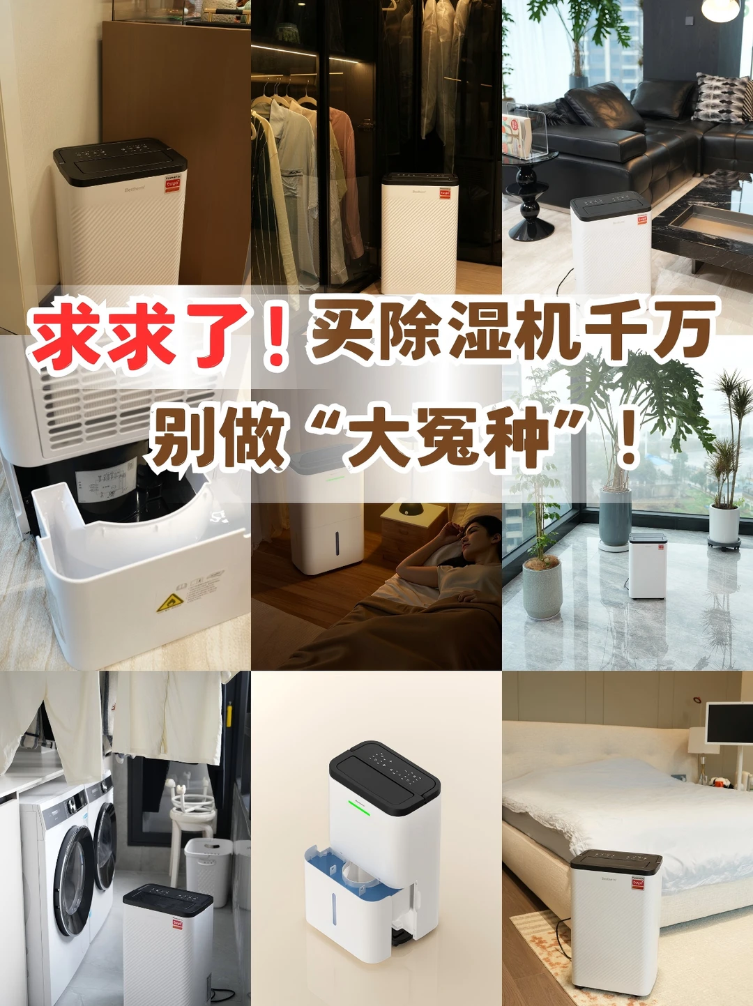 准备买除湿机的姐妹，千万别冲动下单！