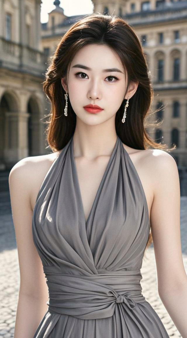 AI优雅凝眸