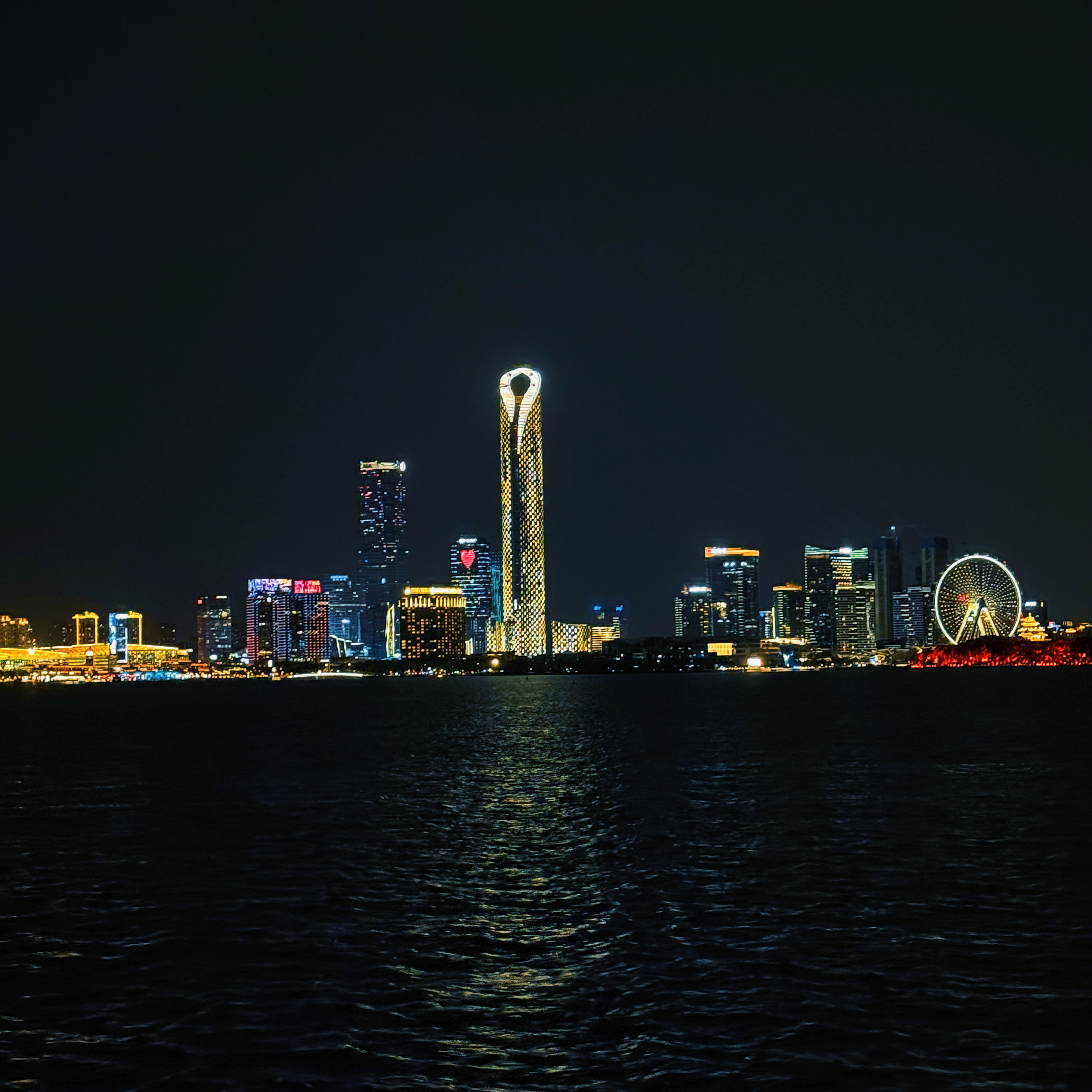 吹吹金鸡湖的晚风 苏州·金鸡湖