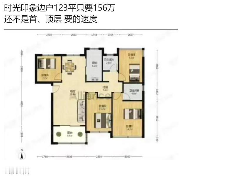 终究成了现实，合肥滨湖的房子没有北城的贵了。在滨湖买个120多平的只要150万，