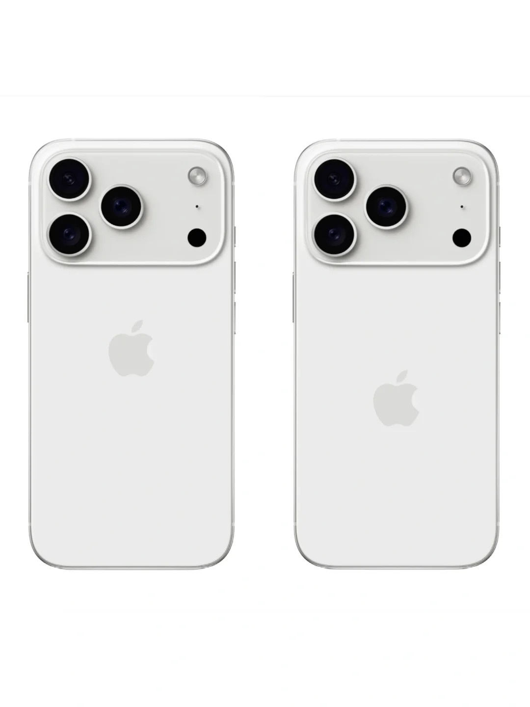 左边的iPhone17 Pro好看还是右边的好看？[喵喵] ​​​