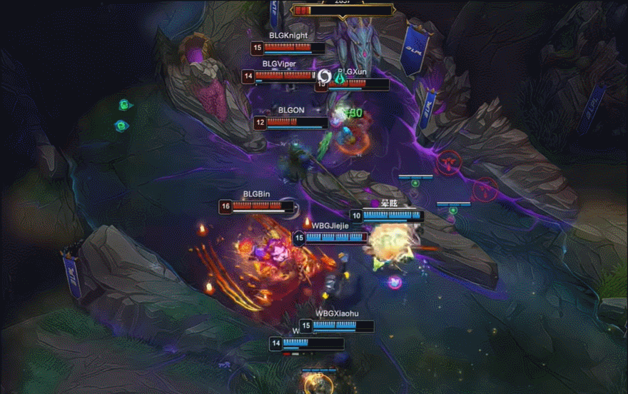 Jiejie抢到大龙了！！驯龙高手把延续悬念了！WBG对战BLGWBG英雄联盟