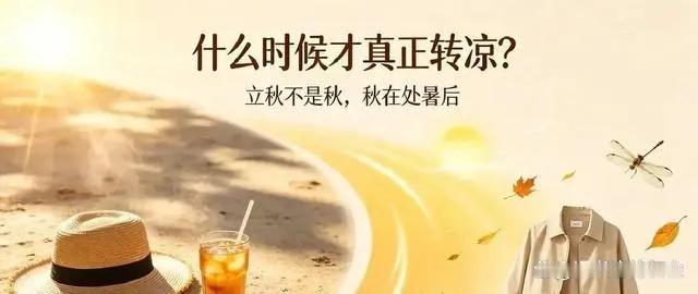 高温“退场时间”定了！别等立秋，真正转凉在这天，早知道少踩坑

很多人以为立秋到
