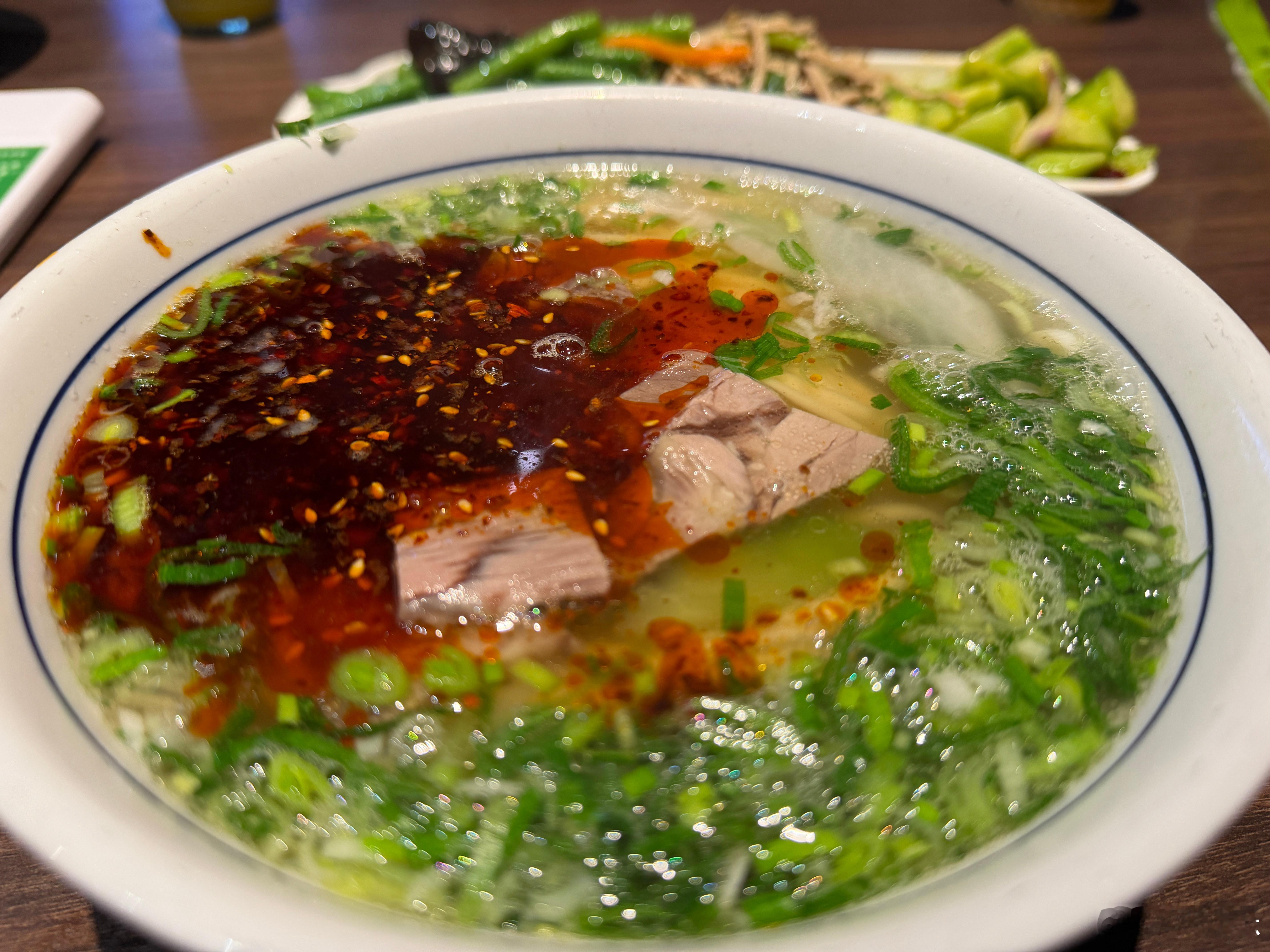 也来尝尝据说的北京牛肉面顶流 北京·中国兰州马艾萨牛肉面(北京将台西路分店)