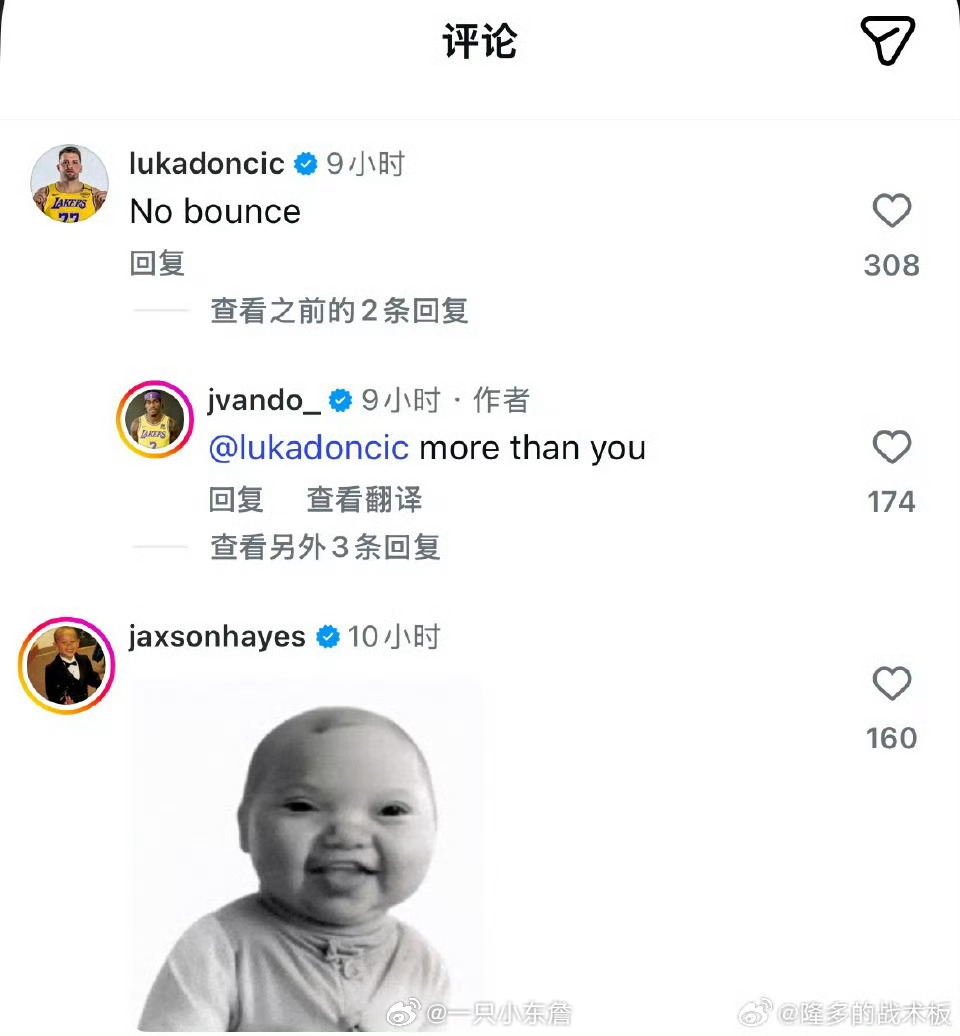 海斯这个表情包我以为只有我们国内用洛杉矶湖人