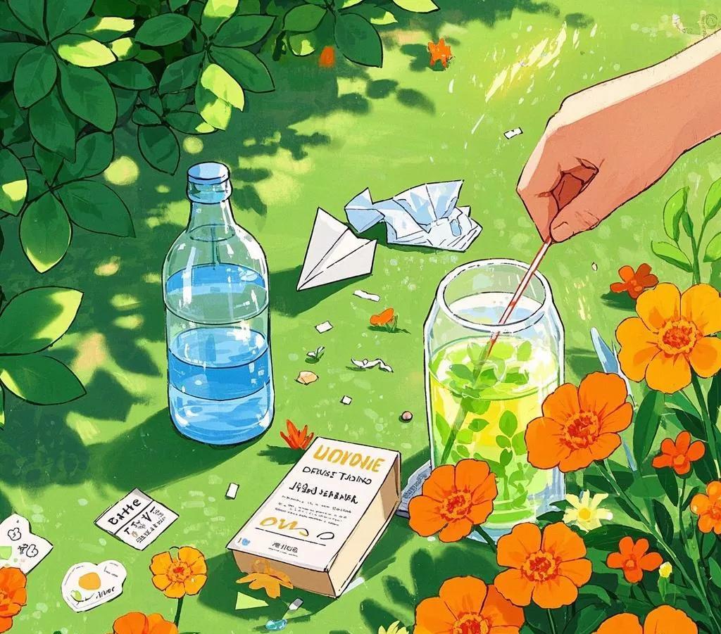 1. 把烦心事丢掉，腾出地方装鲜花
2. 被好风景收买，剩下的全是好心情
3. 