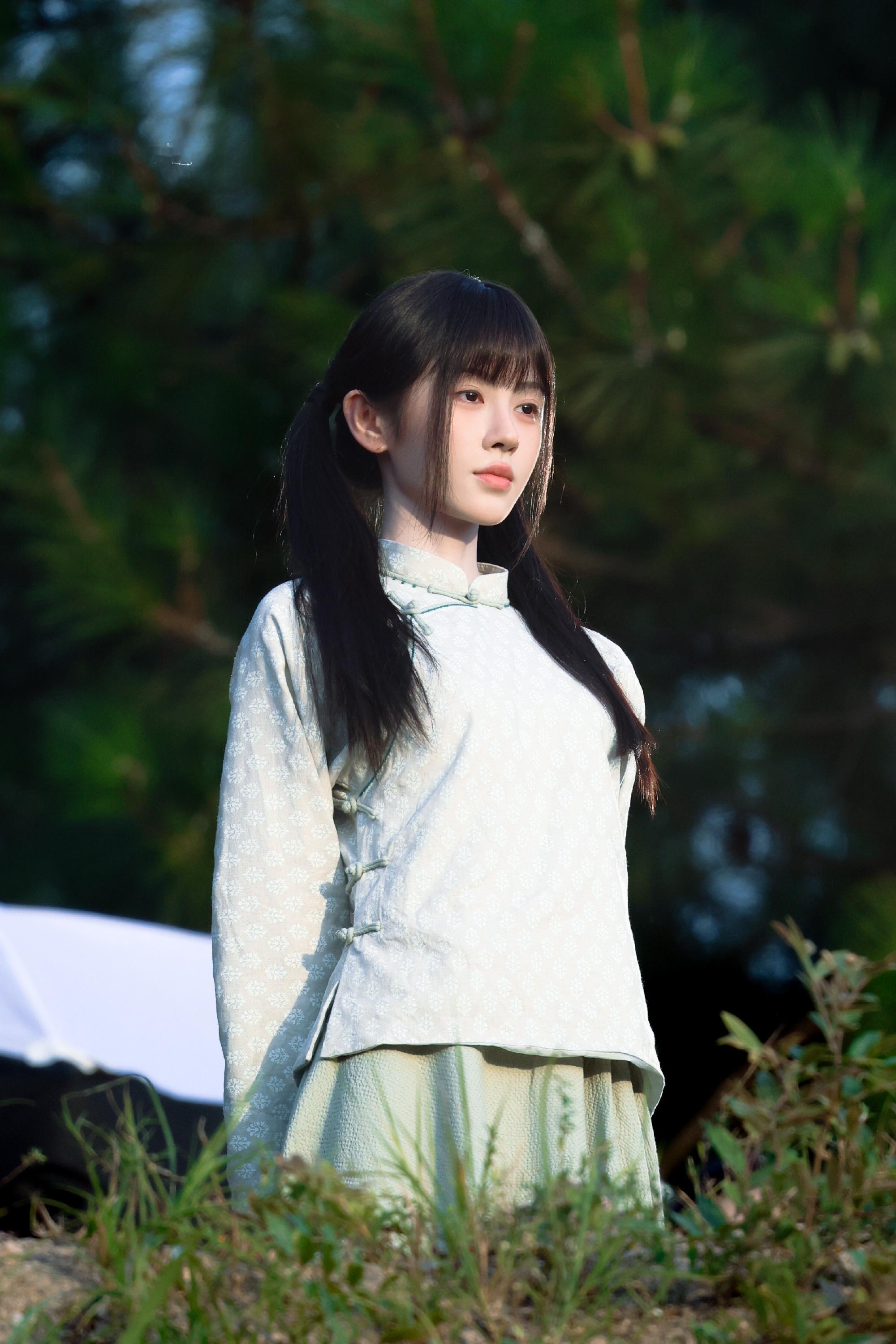 鞠婧祎露芜衣 jjy鞠婧祎月鳞绮纪 "风永不止息的告白,就像我对你的爱意一般,永