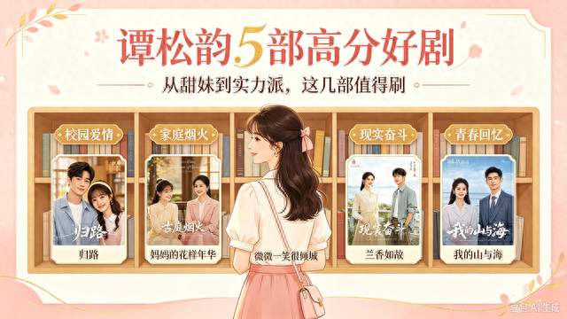 谭松韵5部高分好剧，最后一部几乎零差评
