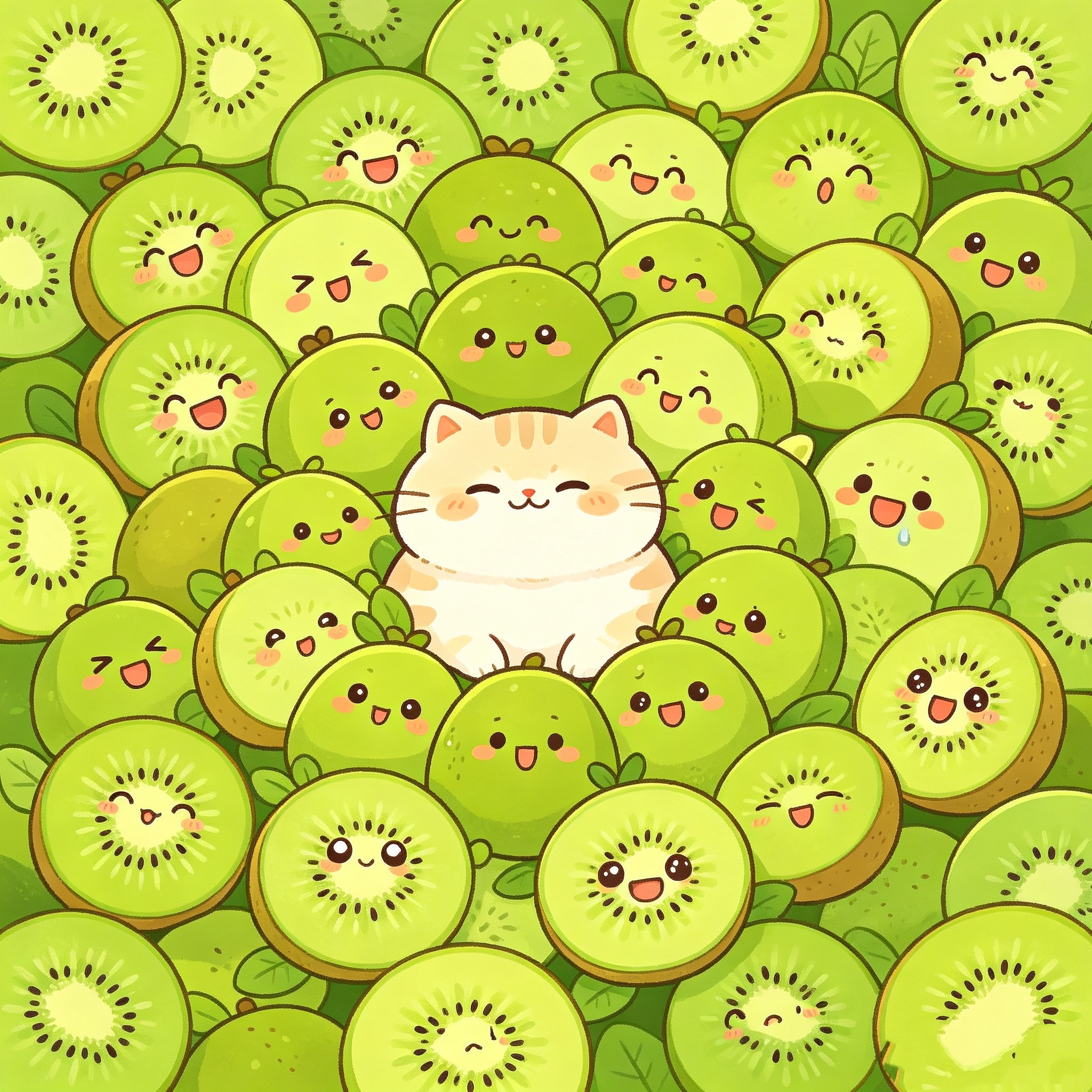 猕猴桃是全世界最团结的水果是呀是呀，要软一起软，要硬一起硬，水果界的集体主义标杆