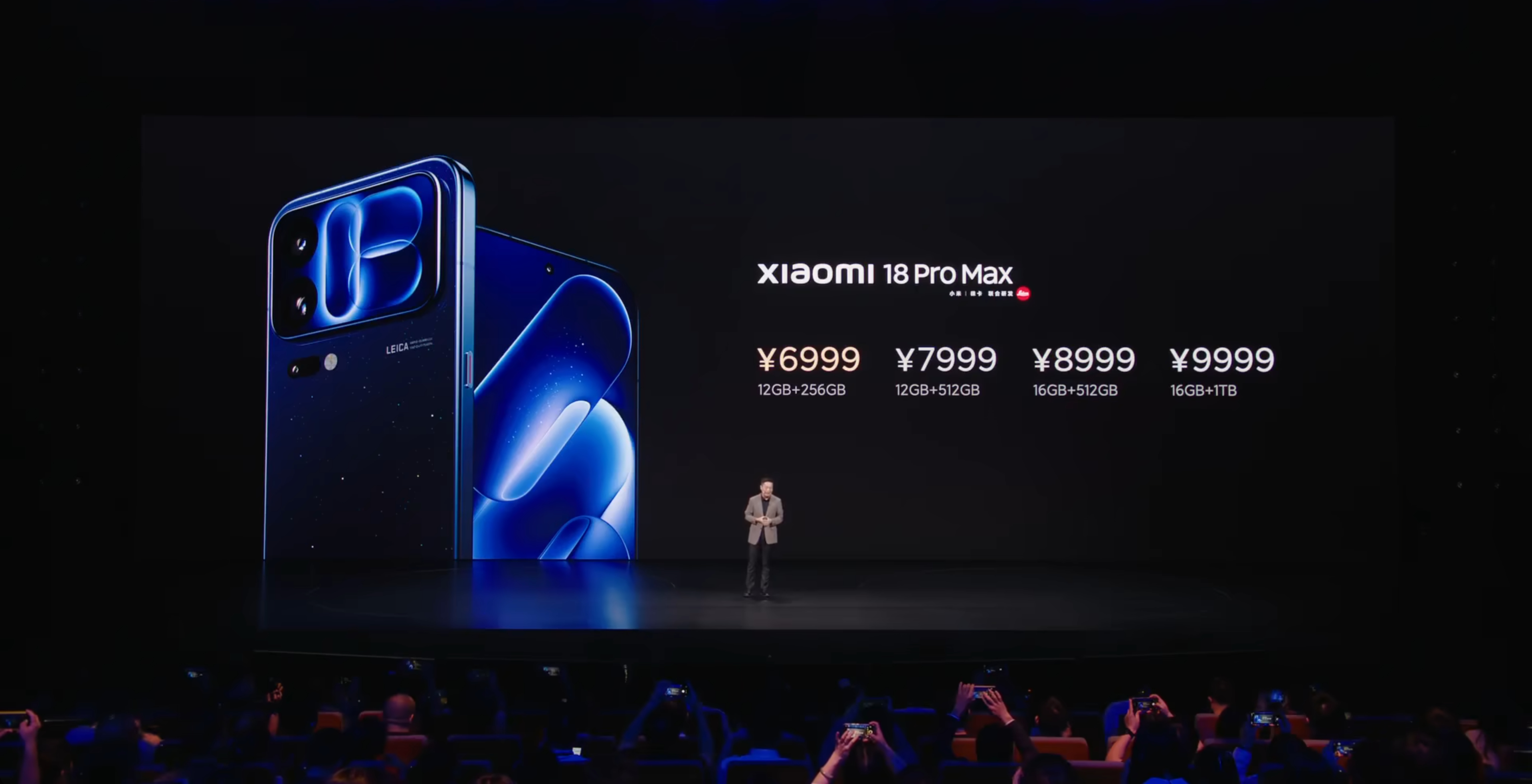 小米18Pro系列 5999起，Max 是 6999 起。透明探索看起来不错。 