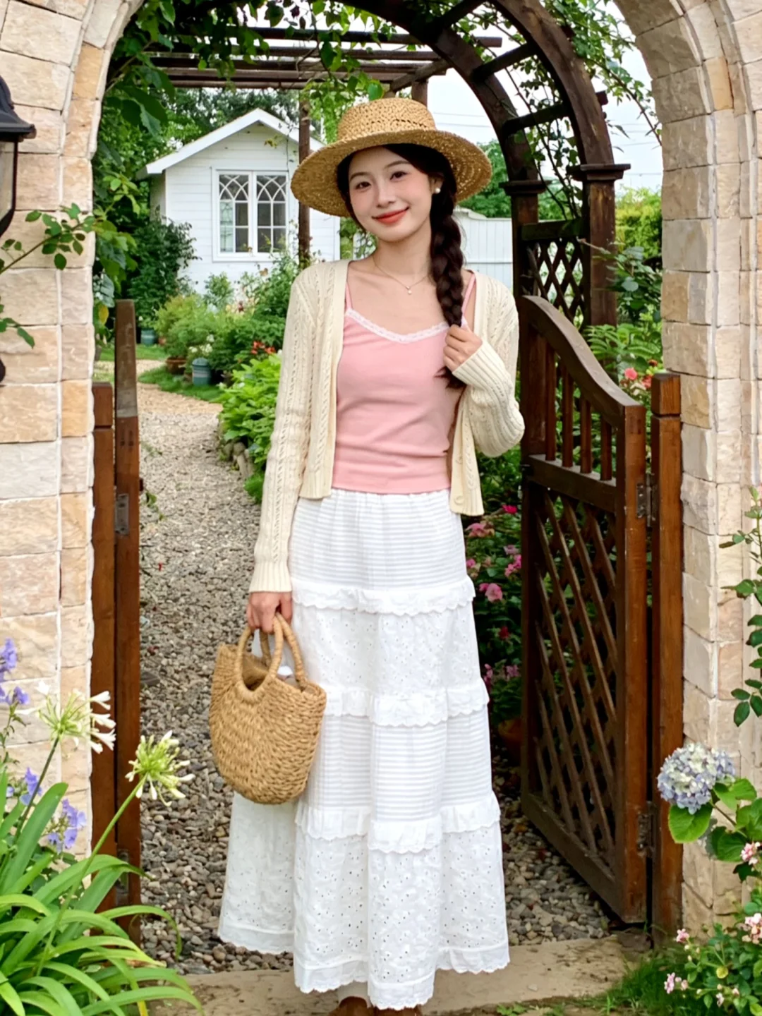 把夏天穿在身上😍浪漫花园风🌸