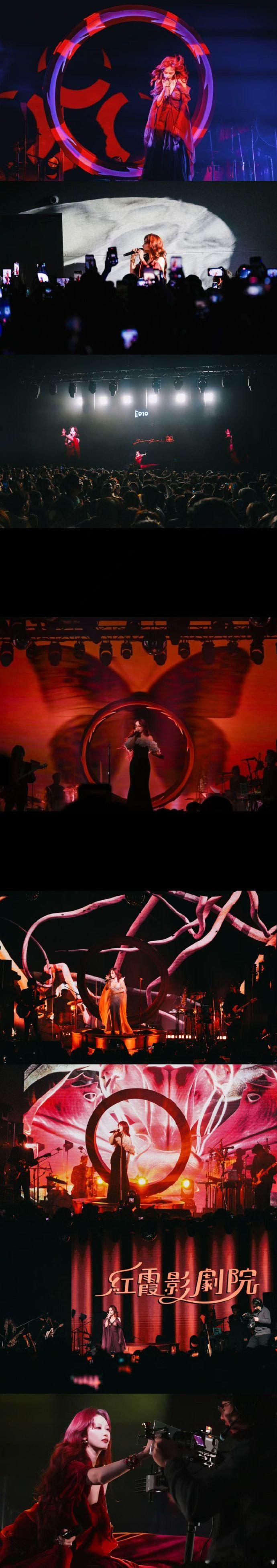 陈婧霏又给内娱上强度了才女陈婧霏太会了！巡演边拍边播质感绝了，灰白复古风超有fe