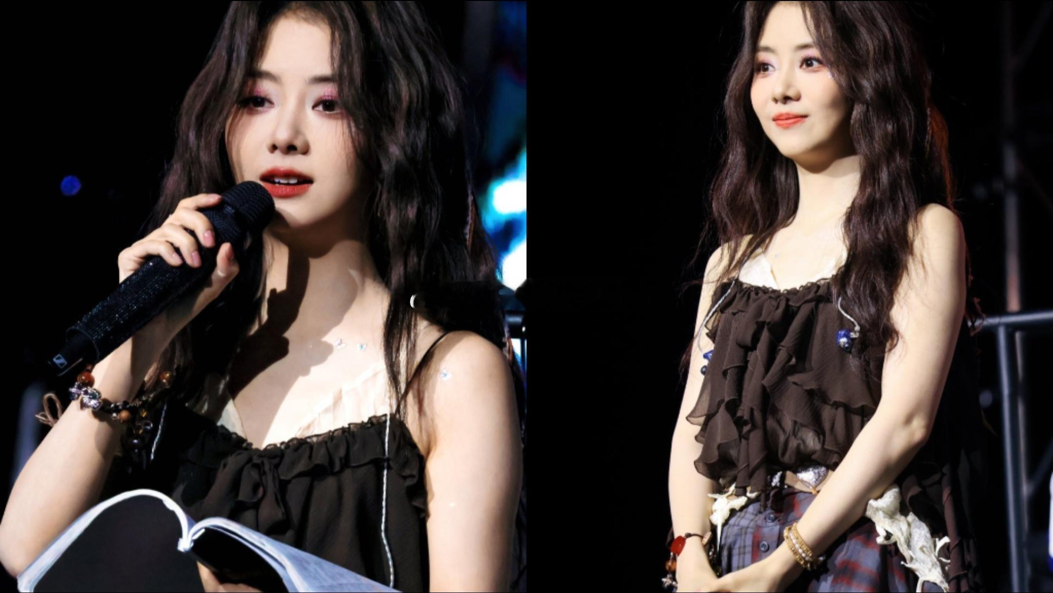 谭松韵全开麦真唱谭松韵全开麦舞台太圈粉！清澈嗓音稳得不像话，每一句都唱得真诚又有