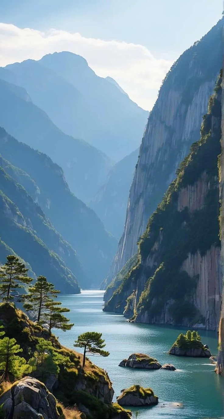 龙的脊梁，长江三峡⛰️