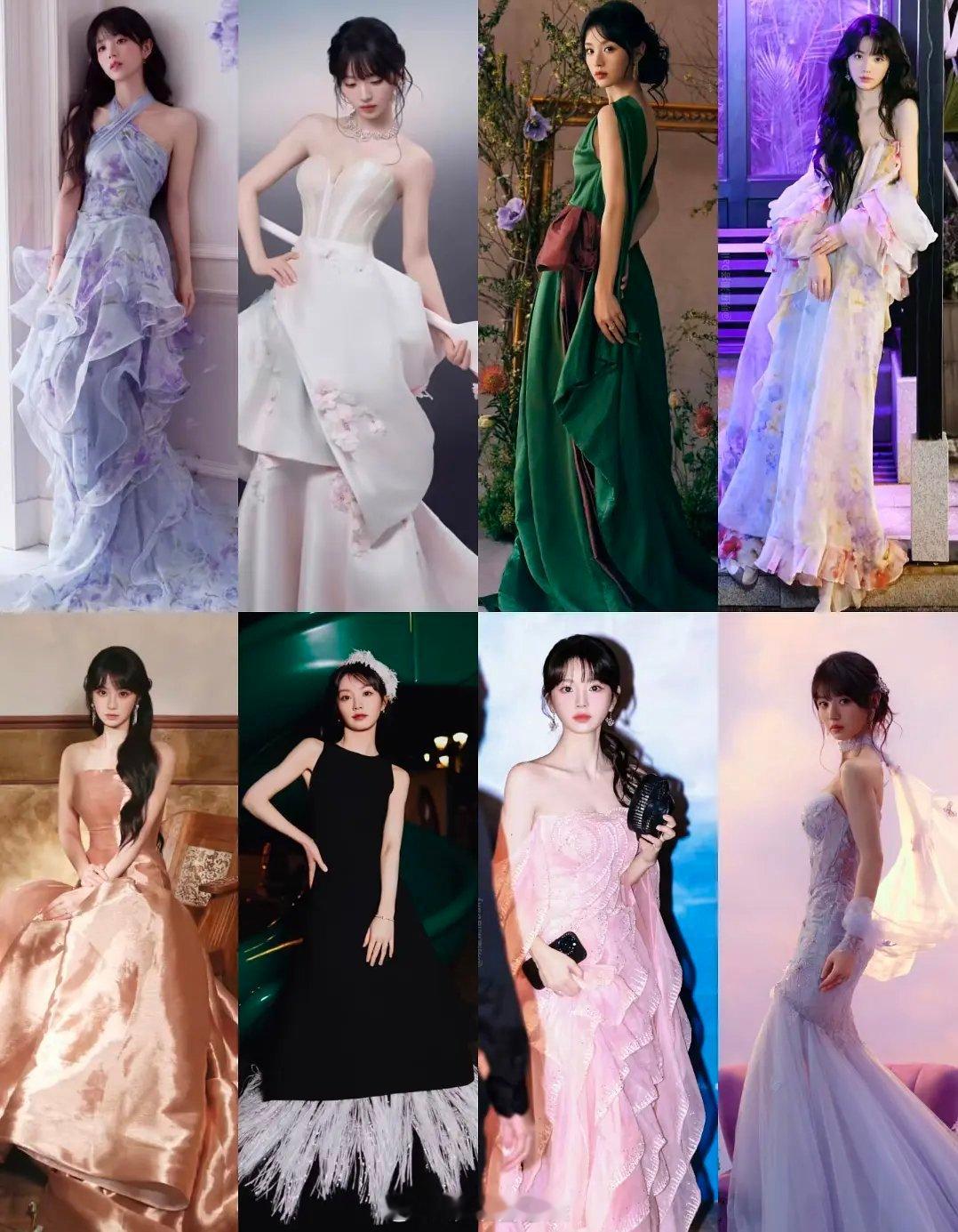 穿搭完全没毛病，这位甜品系美女更是无可挑剔，愿小田女一路繁花、星途坦荡 
