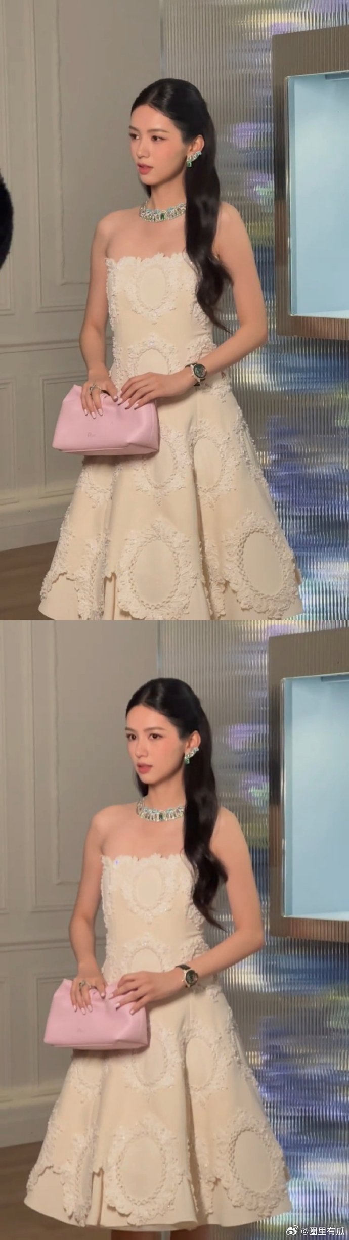 王楚然、周也 Dior活动生图 