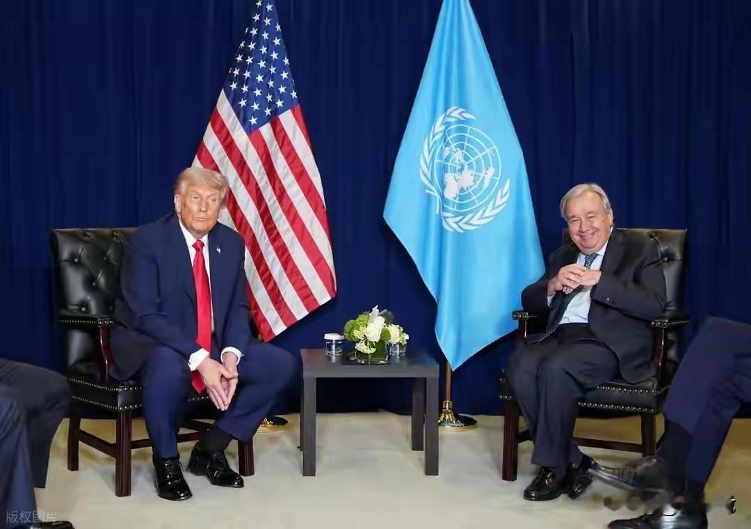 美国欠费，
联合国快转不动了。
联合国正站在“破产”边缘！秘书长古特雷斯近日紧急