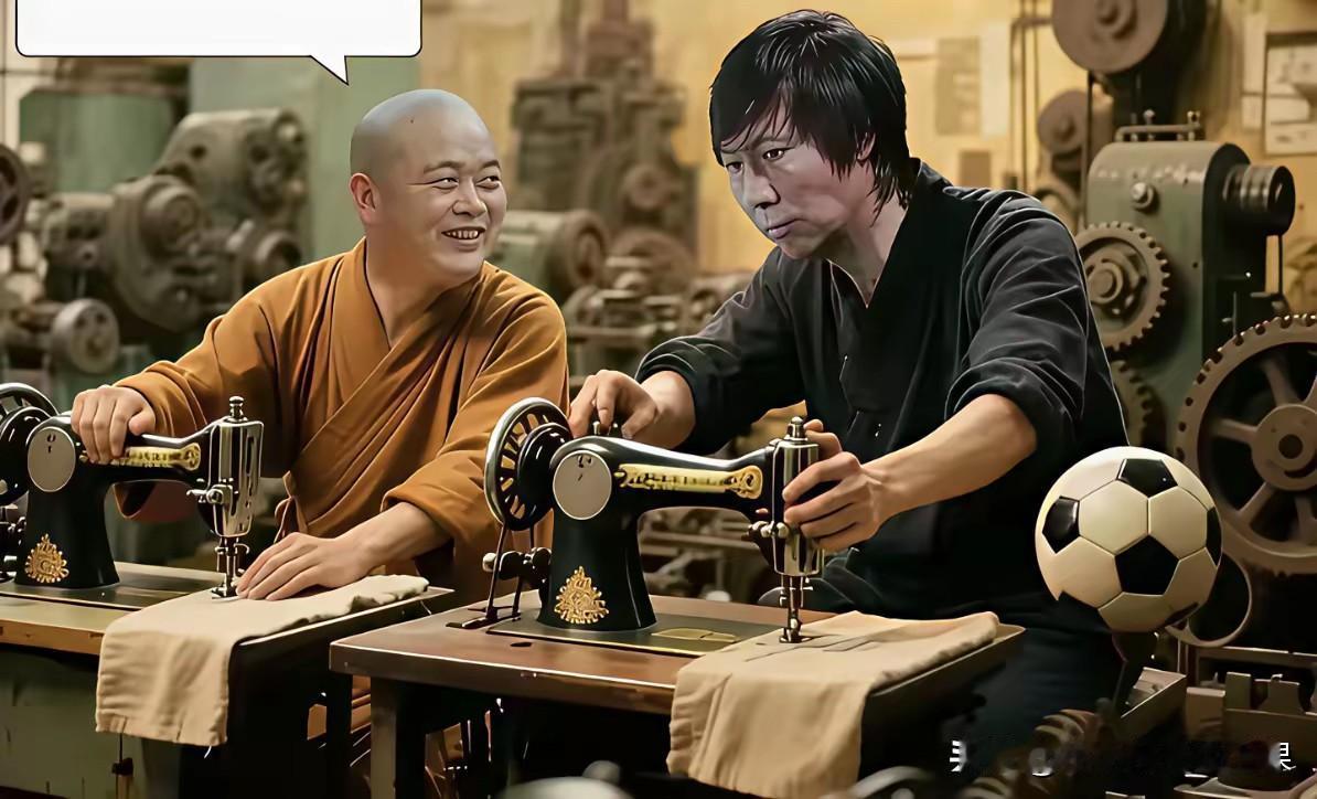 他们两个是拍少林足球续集，还是拍缝纫机乐队续集？