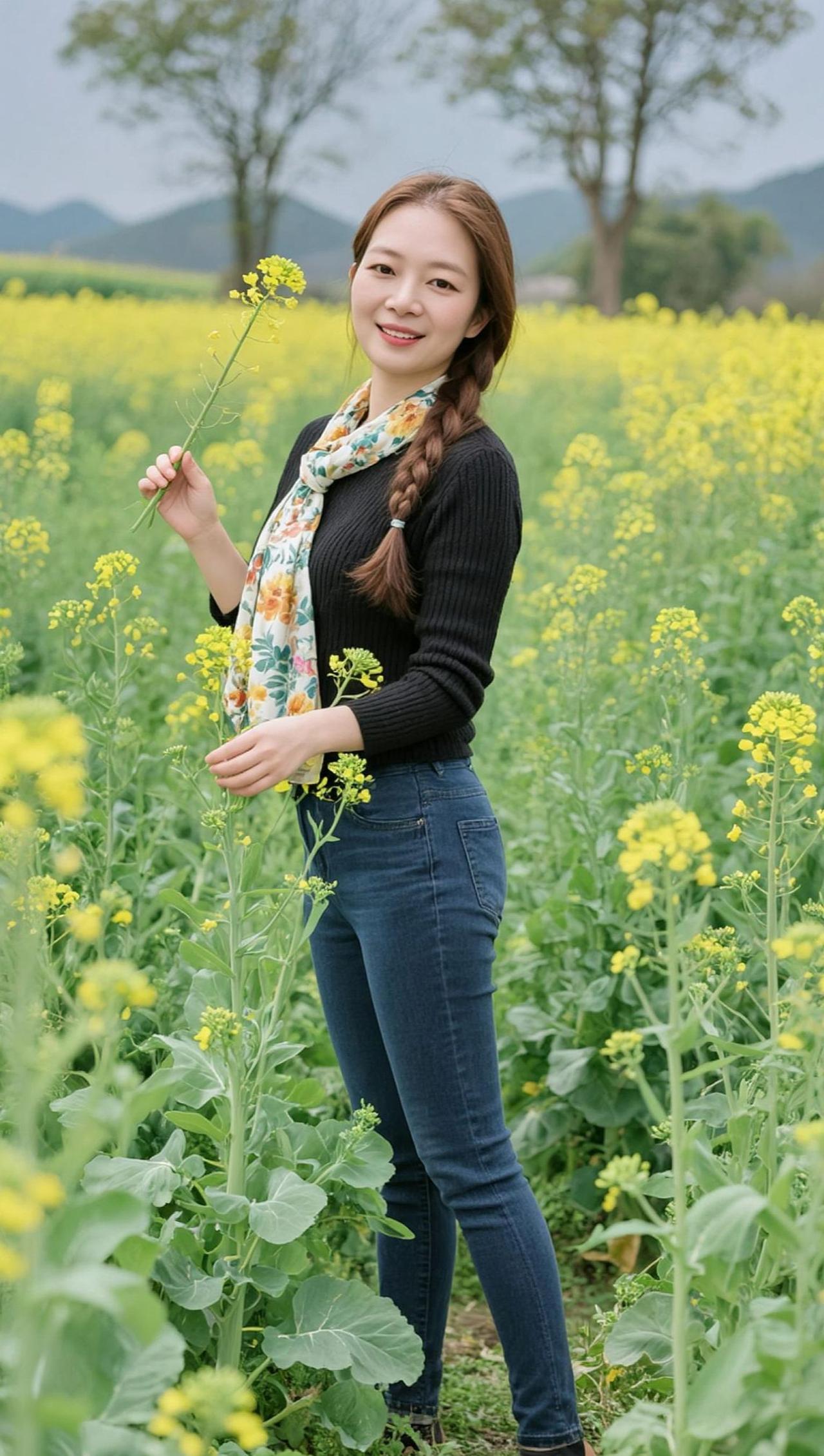 AI田园生活照 时尚写真 农村生活 创作灵感日常分享